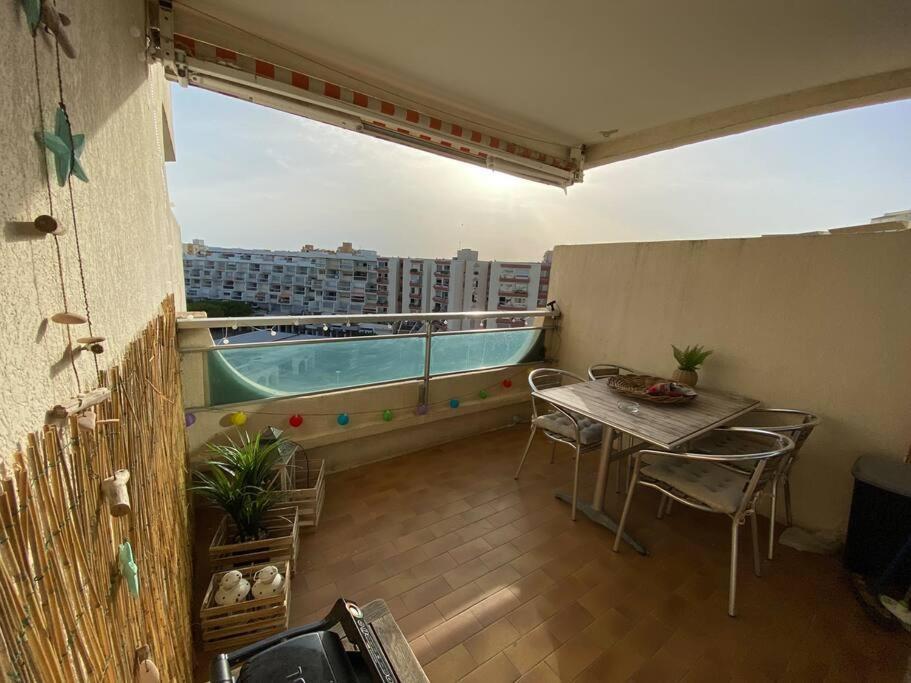 Joli Studio Vue Mer Et Port Mauguio Exterior foto